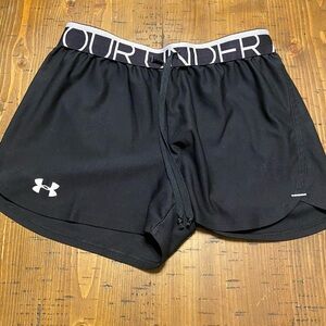 Under Armour Women's Black Athletic Shorts